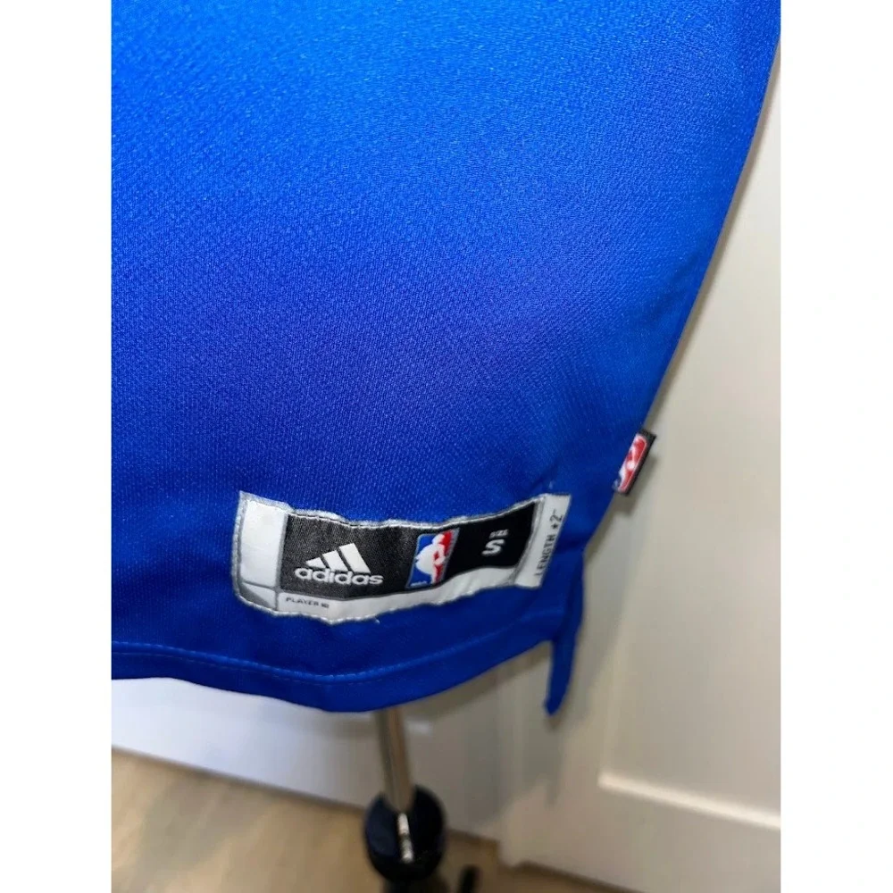 Adidas New York Knicks Carmelo Anthony 7 Basketball Jersey Blue Mens Small S